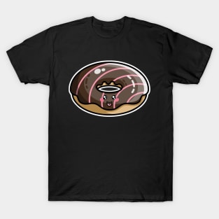 Kawaii Cute Chocolate Donut T-Shirt